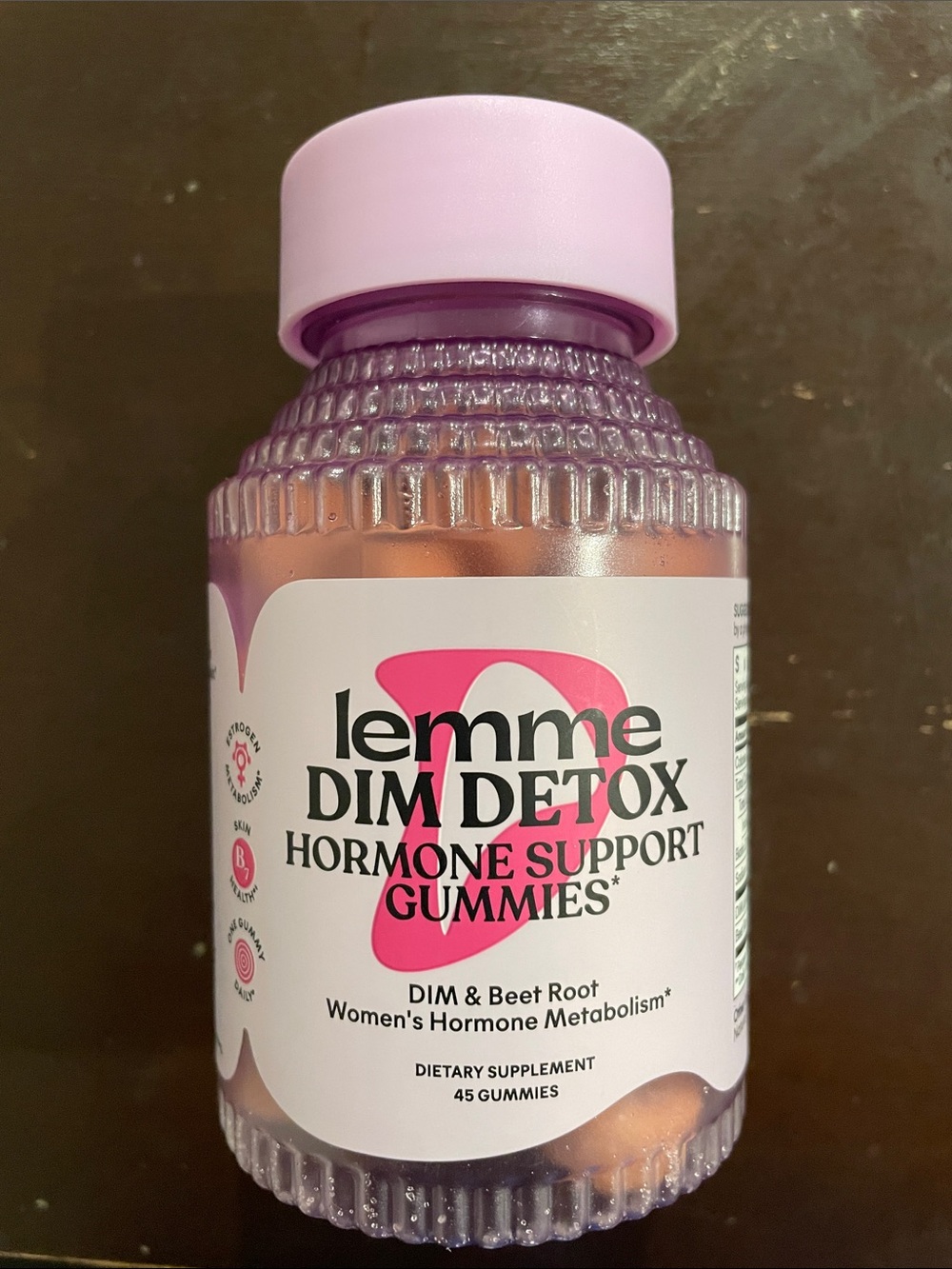 DIM DETOX Hormone Support Gummies - Pink